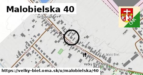 Malobielska 40, Veľký Biel