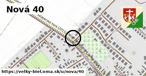 Nová 40, Veľký Biel