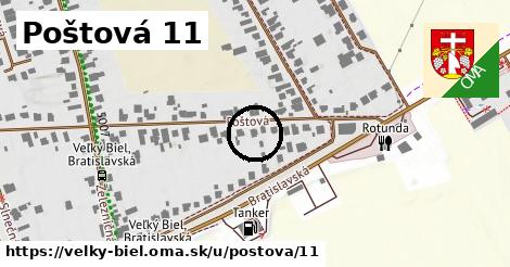 Poštová 11, Veľký Biel