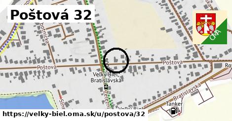 Poštová 32, Veľký Biel