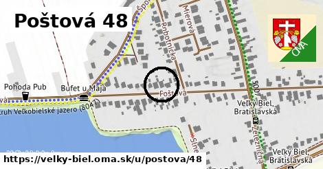 Poštová 48, Veľký Biel