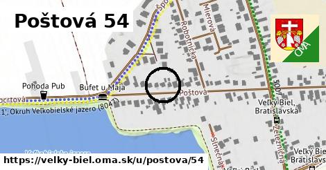 Poštová 54, Veľký Biel