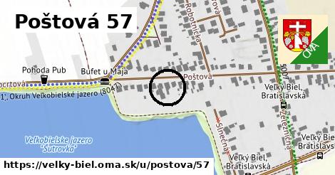 Poštová 57, Veľký Biel