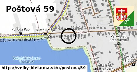 Poštová 59, Veľký Biel