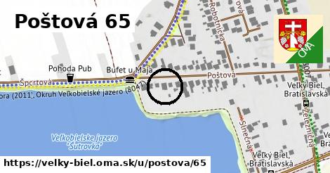 Poštová 65, Veľký Biel