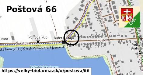 Poštová 66, Veľký Biel