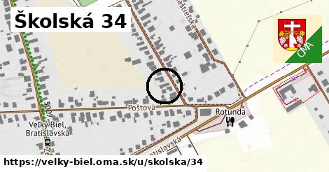 Školská 34, Veľký Biel