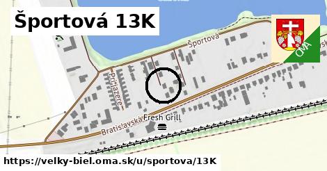 Športová 13K, Veľký Biel