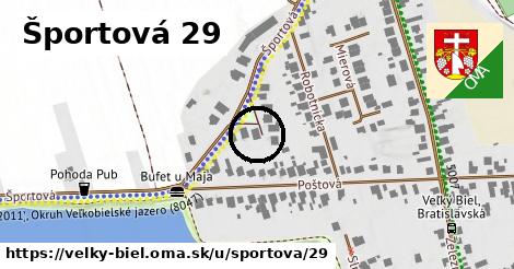 Športová 29, Veľký Biel