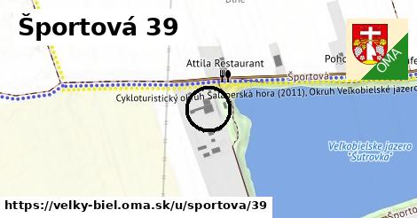 Športová 39, Veľký Biel