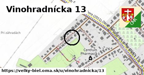 Vinohradnícka 13, Veľký Biel