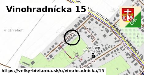 Vinohradnícka 15, Veľký Biel