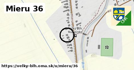 Mieru 36, Veľký Blh