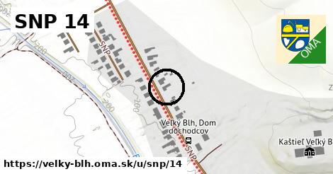 SNP 14, Veľký Blh