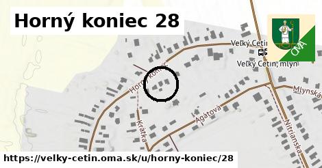 Horný koniec 28, Veľký Cetín