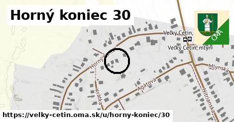 Horný koniec 30, Veľký Cetín