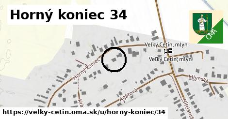 Horný koniec 34, Veľký Cetín