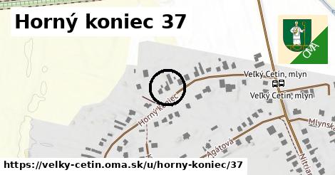 Horný koniec 37, Veľký Cetín