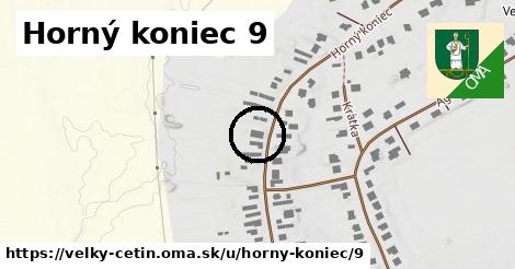 Horný koniec 9, Veľký Cetín