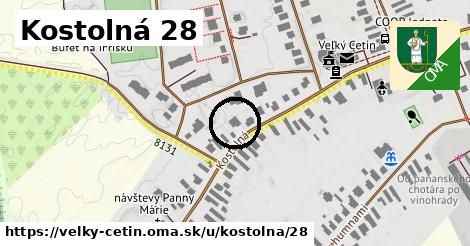 Kostolná 28, Veľký Cetín