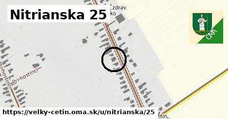 Nitrianska 25, Veľký Cetín