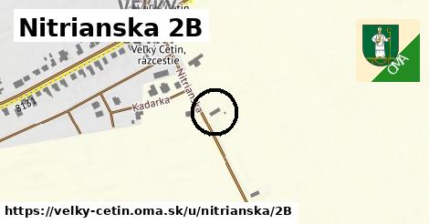 Nitrianska 2B, Veľký Cetín