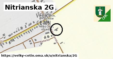 Nitrianska 2G, Veľký Cetín