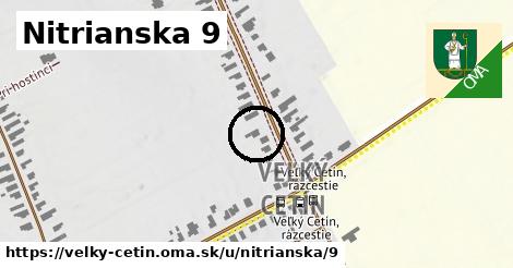 Nitrianska 9, Veľký Cetín