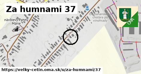 Za humnami 37, Veľký Cetín