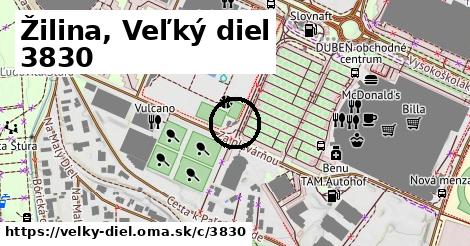 Žilina, Veľký diel <span class="supisne">3830</span>