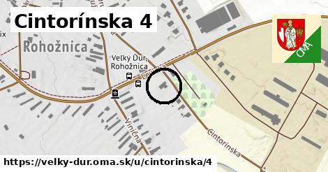 Cintorínska 4, Veľký Ďur