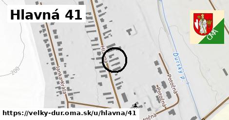 Hlavná 41, Veľký Ďur