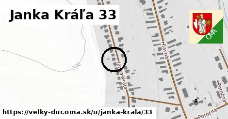 Janka Kráľa 33, Veľký Ďur