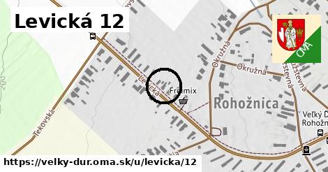 Levická 12, Veľký Ďur