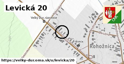 Levická 20, Veľký Ďur