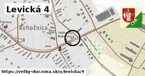 Levická 4, Veľký Ďur