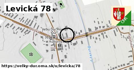 Levická 78, Veľký Ďur