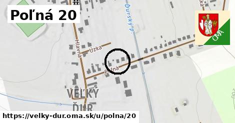 Poľná 20, Veľký Ďur