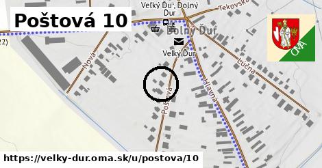 Poštová 10, Veľký Ďur