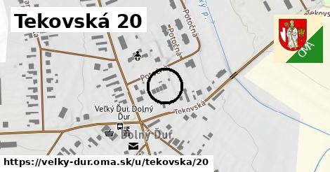 Tekovská 20, Veľký Ďur