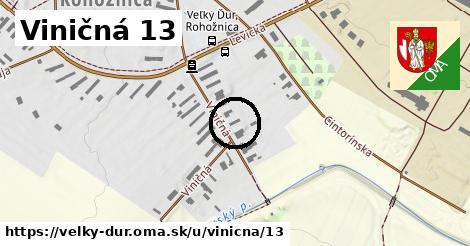 Viničná 13, Veľký Ďur