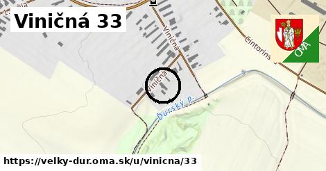 Viničná 33, Veľký Ďur