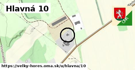 Hlavná 10, Veľký Horeš