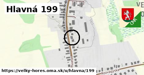 Hlavná 199, Veľký Horeš