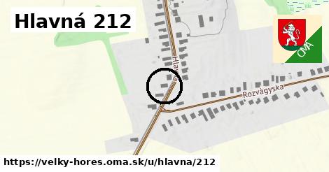 Hlavná 212, Veľký Horeš