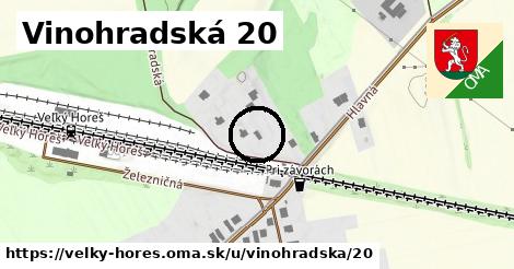 Vinohradská 20, Veľký Horeš