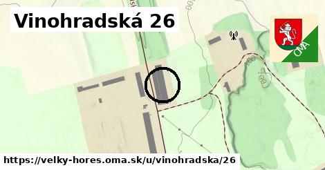 Vinohradská 26, Veľký Horeš