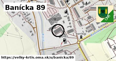 Banícka 89, Veľký Krtíš