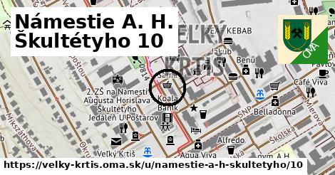 Námestie A. H. Škultétyho 10, Veľký Krtíš