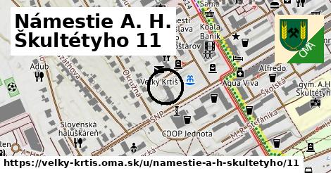 Námestie A. H. Škultétyho 11, Veľký Krtíš